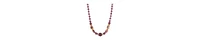 2028 Acrylic Glass Bead Strand Necklace