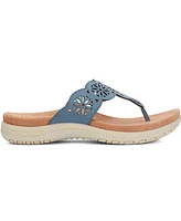 Earth Women's Sadie T-Strap Flat Sandals