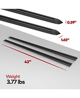 Yakima Tracks 42 in. Roof Rack System w/PlusNuts, Compatible w/StreamLine Towers