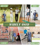 Golf Bag Storage Garage Organizer,Golf Club Bag Storage Rack for Garage
