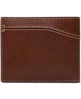 Brooks Brothers Men's Cayman Leather Wallet with Change Purse