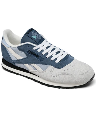 Reebok Men's Classic Leather Casual Sneakers from Finish Line