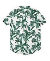 Brooks Brothers Big Boys Palm Tree Graphic Poplin Shirt