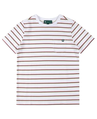 Brooks Brothers Big Boys Striped Pocket T-Shirt