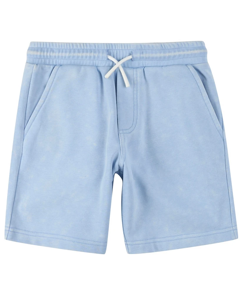 Brooks Brothers Big Boys French Terry Acid Wash Shorts