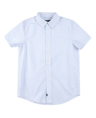 Brooks Brothers Big Boys Woven Short Sleeve Oxford Shirt