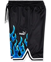 Puma Big Boys Fire Graphic Shorts