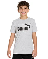 Puma Big Boys Logo Graphic T-Shirt