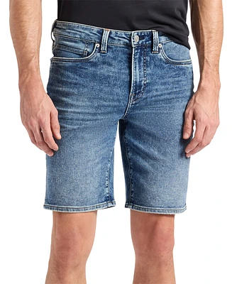 Men's Dean Straight-Fit Stretch 10-1/2" Denim Shorts