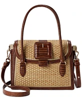Brahmin Hallie Melbourne Small Leather Satchel