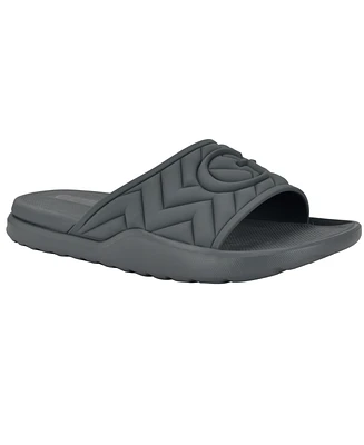 Guess Men's Moliano Branded Slip On Fashion Slides