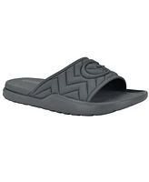 Guess Men's Moliano Branded Slip On Fashion Slides