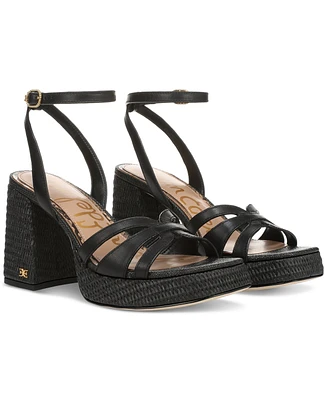 Sam Edelman Women's Reese Strappy Platform Sandals