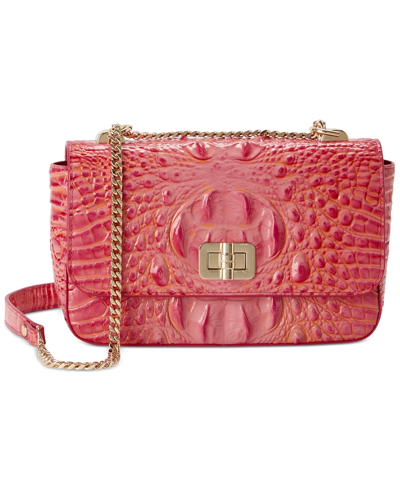 Brahmin Rosa Melbourne Small Leather Crossbody Bag