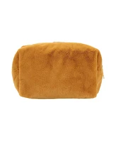 Five Nights At Freddy's Freddy 8" Brown Faux Fur Cosmetic Bag