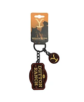 Yellowstone Dutton Ranch 2-Charm Keychain