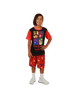 Five Nights at Freddy's Little Boys Youth 2-Piece Short-Sleeve Pajama Set-6