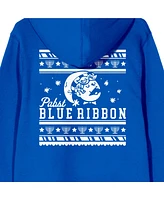 Pabst Blue Ribbon Men's Holiday Special Edition Royal Hoodie