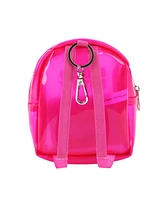 Hello Kitty Clear Pink Backpack Keychain