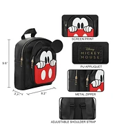 Disney Mickey Mouse 9.6" Black Mini Backpack