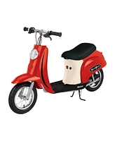 Razor Pocket Mod Hot Rod, Mini Euro 24V Electric Ride-on Retro Scooter, Red