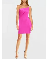 Womens The Luna One-Shoulder Cocktail Dress