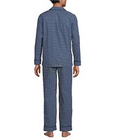 Lands' End Men's Long Sleeve Essential Pajama Set