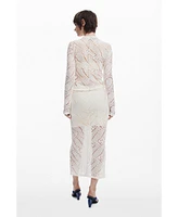 Desigual Women's Lace skirt