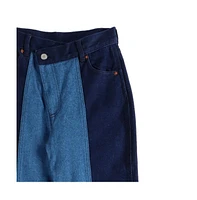 Kansas Bicolor Indigo Denim Trousers