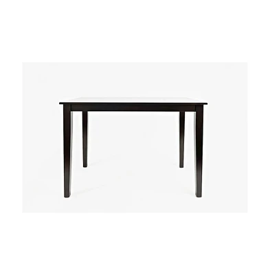 Simplicity Solid Wood Classic 54" Counter Height Dining Table