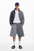 Desigual Men's Baggy striped Bermuda shorts