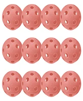 Franklin Sports X-26 Indoor Pickleballs - 12 Pack Orange