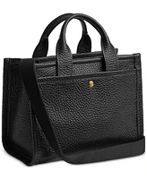 Coach Mini Leather Cargo Tote Bag 20