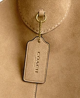 Coach Suede Brooklyn Extra-Large Shoulder Bag 39