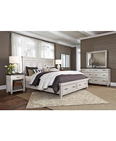 Dawnwood 3-Pc. King Storage Set (Bed, Dresser & 1-Drawer Nightstand)
