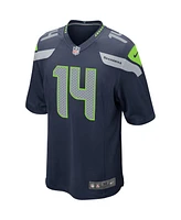 Men's Seattle Seahawks Dk Metcalf Navy Game Player Jersey