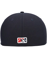 Men's New Era Navy Louisville Bats Authentic Collection Team Alternate 59FIFTY Fitted Hat