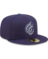 Men's New Era Navy Corpus Christi Hooks Authentic Collection 59FIFTY Fitted Hat
