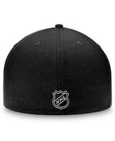 Fanatics Men's Black Anaheim Ducks Team Logo Fitted Hat