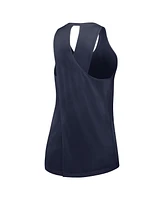 Jordan Women's Navy Michigan Wolverines Primetime Open Back Tank Top