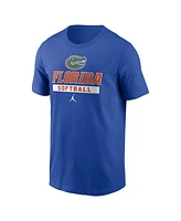 Jordan Men's Royal Florida Gators Softball T-Shirt