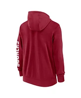 Jordan Men's Crimson Oklahoma Sooners Primetime Primary Mascot Full-Zip Hoodie