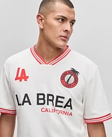 Mode of One Men's La Brea Relaxed Fit Short Sleeve Logo Jersey