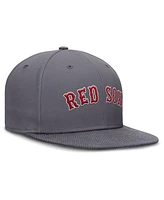 Nike Men's Gray Boston Red Sox Performance True Fitted Hat