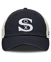 Nike Men's Navy/Natural Chicago White Sox Cooperstown Collection Club Trucker Adjustable Hat