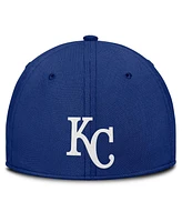 Nike Men's Royal/Light Blue Kansas City Royals Rise Swoosh Performance Flex Hat