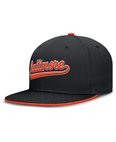 Nike Men's Black Baltimore Orioles True Performance Fitted Hat