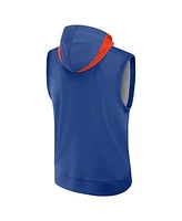 Nike Men's Royal New York Mets Authentic Collection Performance Sleeveless Pullover Hoodie