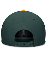 Nike Men's Green/Gold Athletics Pro Performance Snapback Hat