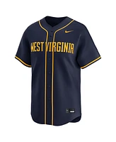 Nike Men's Navy West Virginia Mountaineers College Limited Baseball Jersey